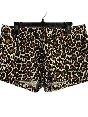 J. Crew Leopard Print Shorts
